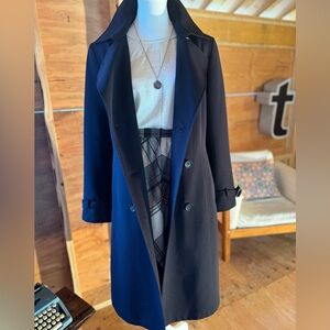Jones New York Lined Trench Coat Size 10